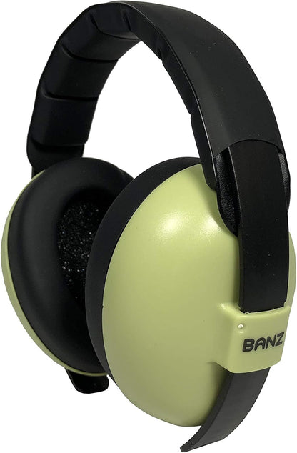 Banz Baby oorbeschermers - Ruisonderdrukkende babyhoofdtelefoon voor 0-36 maanden, NRR 21dB - lichtgewicht over-ear ontwerp met zachte hoofdband en kussenvullingen
