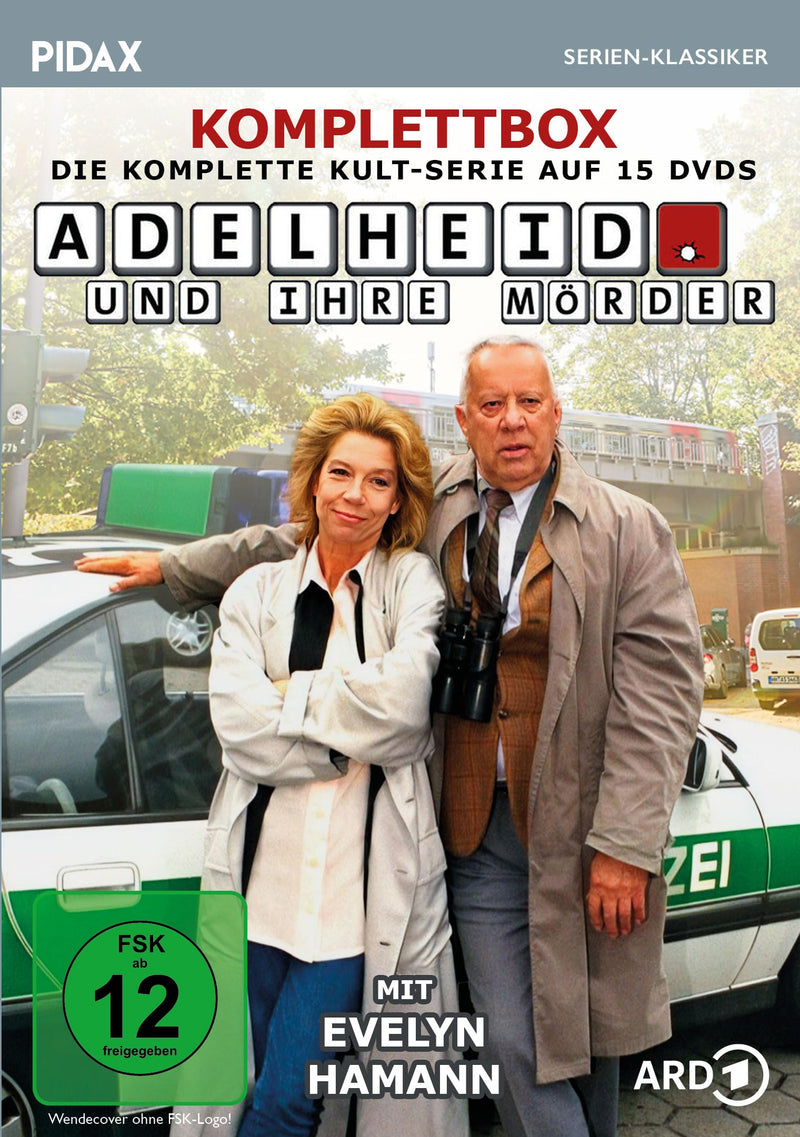 Adelheid und ihre Mörder - Komplettbox / Die komplette 65-teilige preisgekrönte Kult-Serie mit Evelyn Hamann (Pidax Serien-Klassiker)
