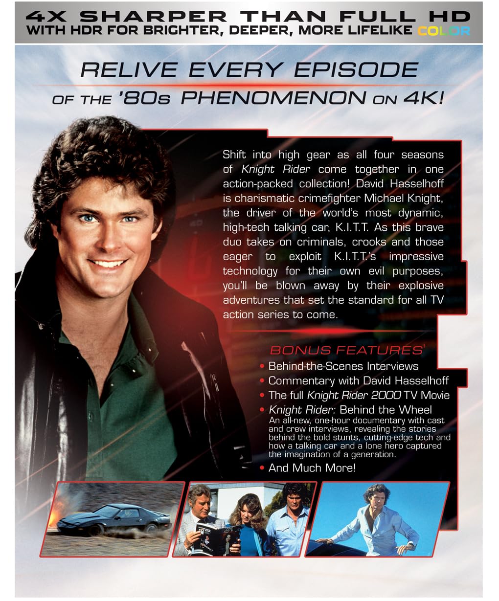 Knight Rider: The Complete Series 4K UHD