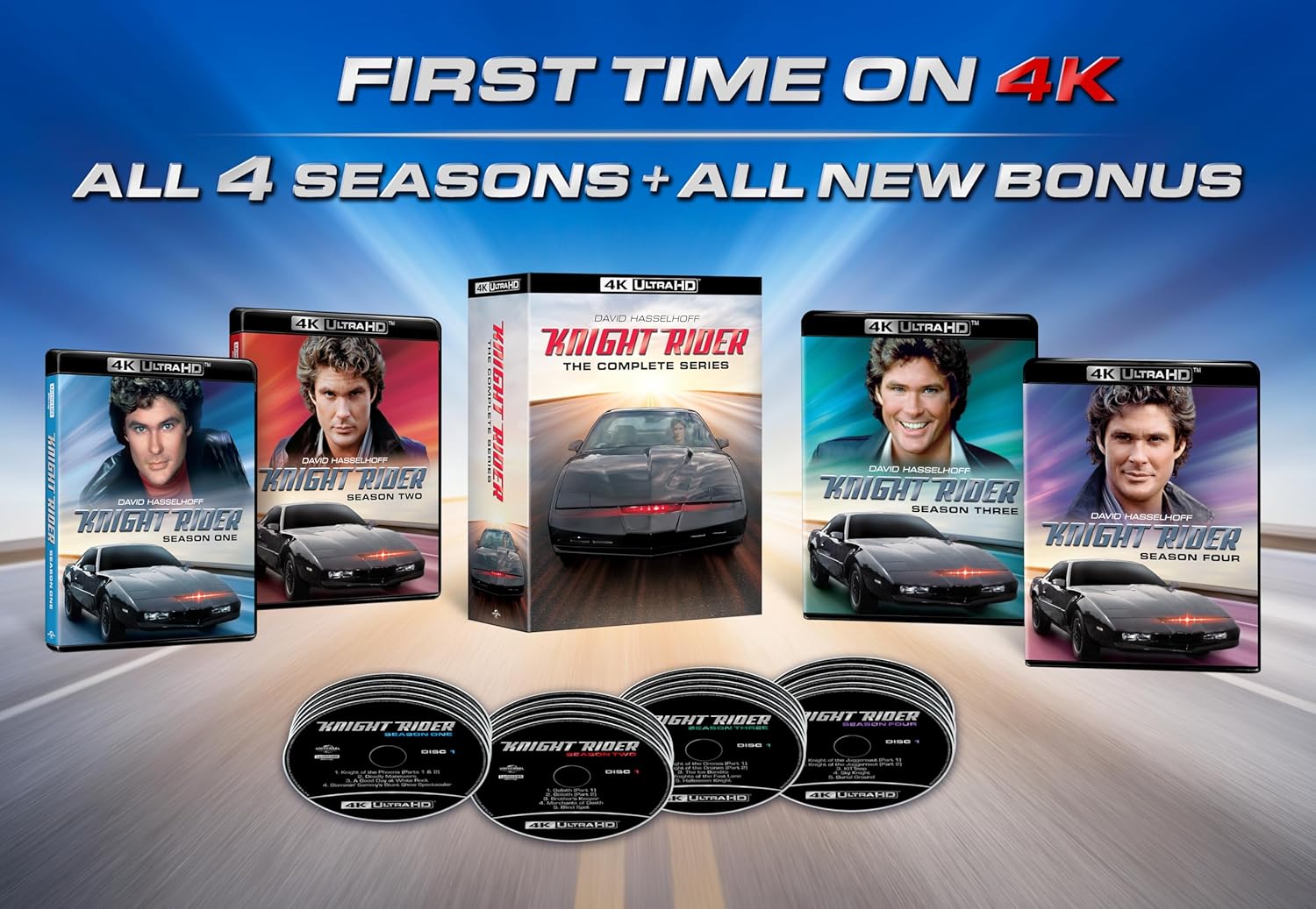 Knight Rider: The Complete Series 4K UHD