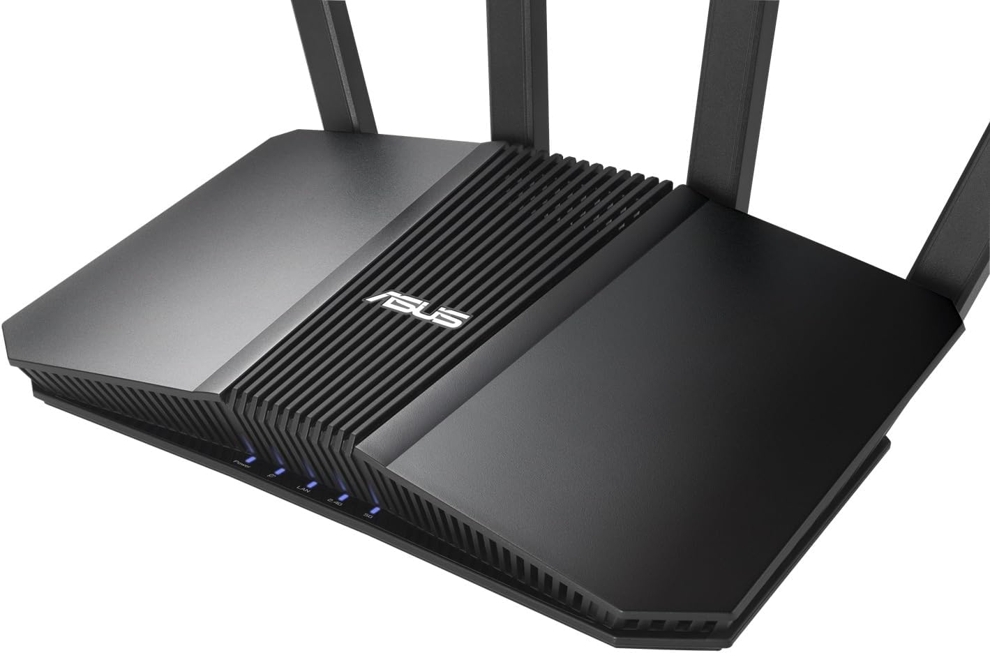ASUS RT-BE82U BE6500 WiFi 7 Dual-Band Extendable Router (4K QAM, MLO, 5X 2.5GbE Ports, Commercial Level Network Security, Parental Control, IoT Network, Child Network and VPN Network