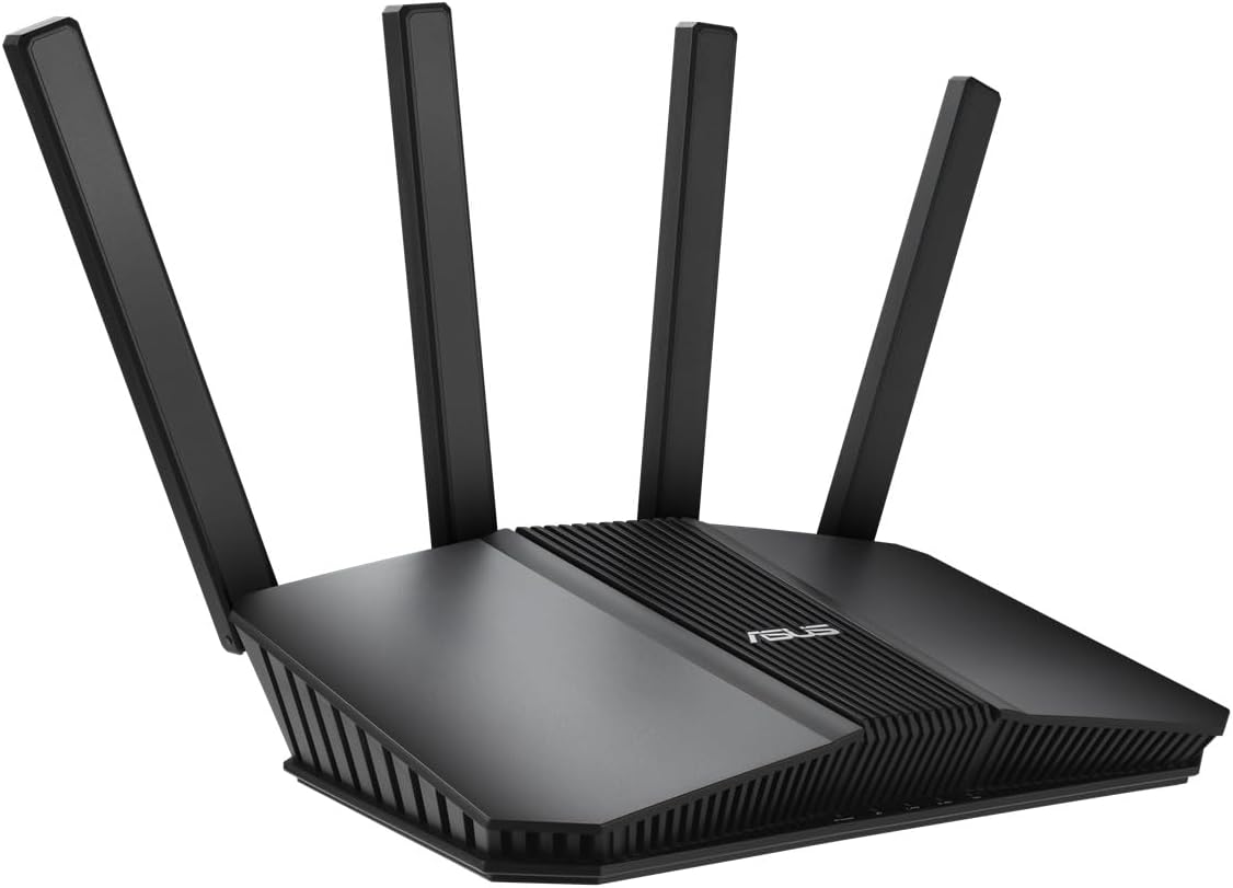 ASUS RT-BE82U BE6500 WiFi 7 Dual-Band Extendable Router (4K QAM, MLO, 5X 2.5GbE Ports, Commercial Level Network Security, Parental Control, IoT Network, Child Network and VPN Network