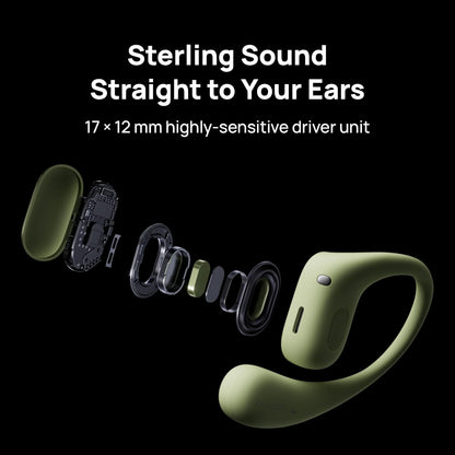 HUAWEI FreeArc Open-Ear Earbuds, Secure Fit and Comfort, IP57 Water Resistance, Dynamic Bass, 28 Hours Playtime, Sports Earphones, Headset for Running Workout Driving, iOS & Android, Bluetooth, Black