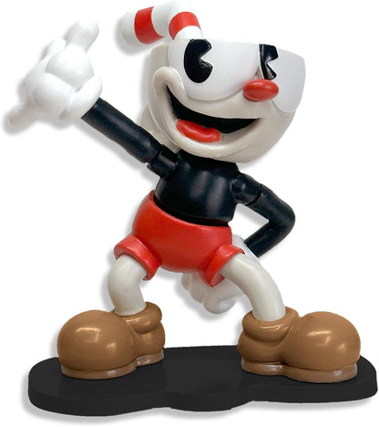 Toynk Cuphead Cuphead Create-A-Figure 7,6 cm Minifigur | Mehrere austauschbare Teile zum Posieren, Personalisieren
