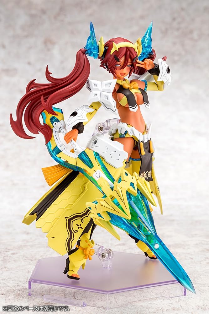 KOTOBUKIYA Megami Device Imperial Shrine Amenouzume Sunlight, Total Height Approx. 7.1 inches (180 mm), 1/1 Scale Plastic Model