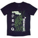T-Shirt # X-Large Unisex Blue # Reanimation Robot Sketch