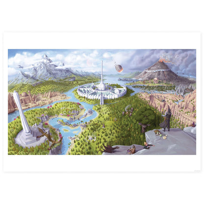 FaNaTtik The Elder Scrolls IV: Oblivion A3 Art Print