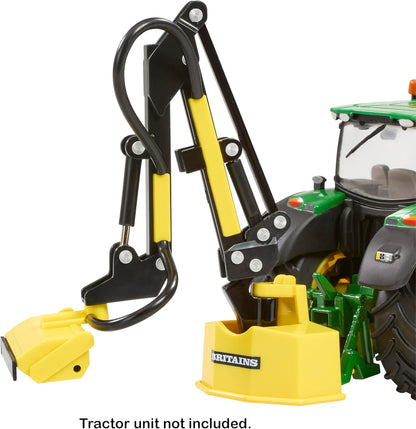 Britains Hedge Cutter | Model Farm Implement Tractors Featuring Movable Mower Head and Arm | Farm Toys for 3 Year Old Boys and Girls