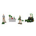 Britains John Deere Garden Playset, Farm Toy Set with Tractor, Accessories, Detailed Miniatures, Durable Construction, Ideal for Kids and Collectors, Outdoor Garden Play