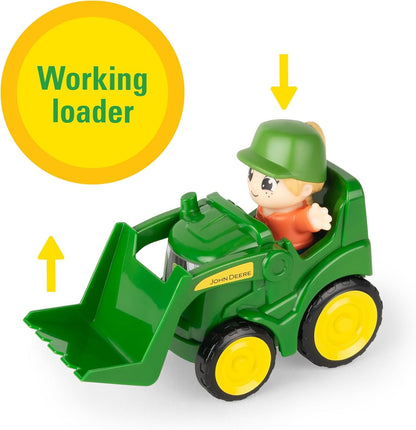 JOHN DEERE – Le mucche stanno andando, libro di carta per bambini, storia della fattoria con animali, pagine robuste, libro di apprendimento precoce per bambini, divertente avventura in fattoria
