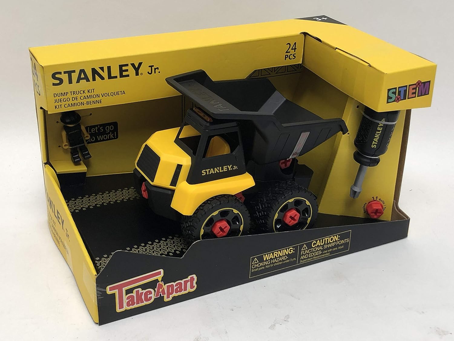 STANLEY Jr TT001-SY Take a Part: Dump Truck