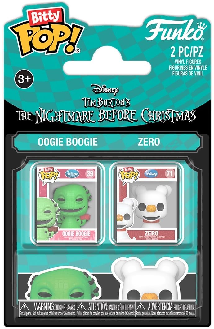 Funko Bitty POP!: The Nightmare Before Christmas 2-Pack - Oogie & Zero