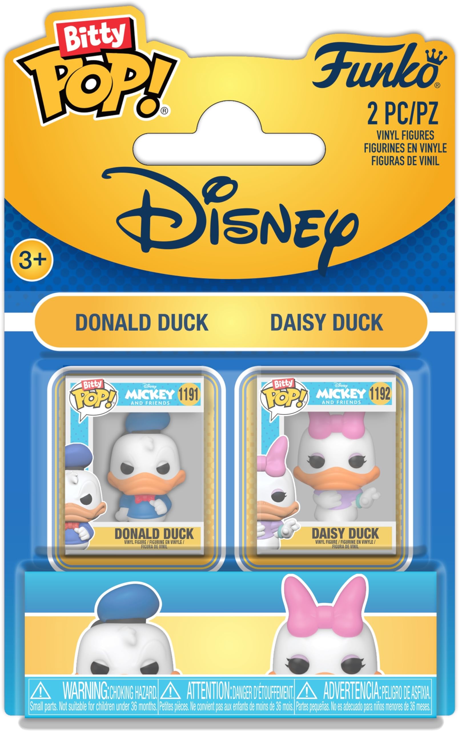 BITTY POP DISNEY 2 PACK DONALD & DAISY