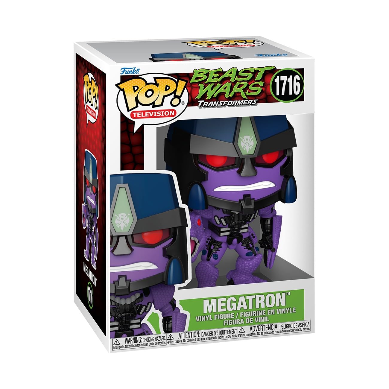 Funko Pop! TV: Transformers - Megatron - Transformers Classic - Figura de Vinilo Coleccionable - Idea de Regalo - Mercancia Oficial - Juguetes para Niños y Adultos - TV Fans