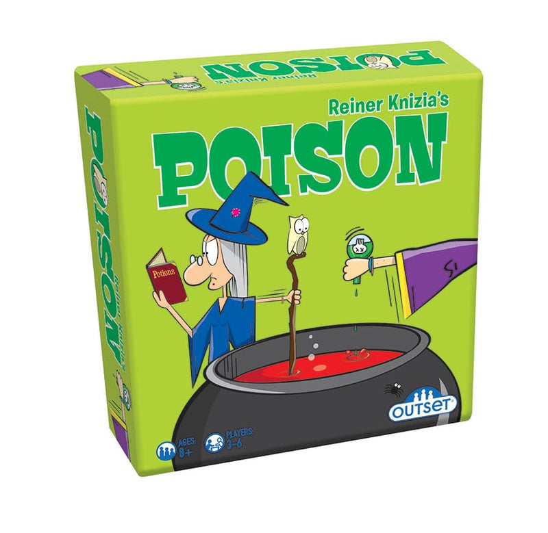 Cheatwell Games Poison Card Game | The Wicked Card Game Full Of Poison And Sabotage | Ages 8+ 3 To 6 Players