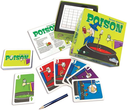 Cheatwell Games Poison Card Game | The Wicked Card Game Full Of Poison And Sabotage | Ages 8+ 3 To 6 Players
