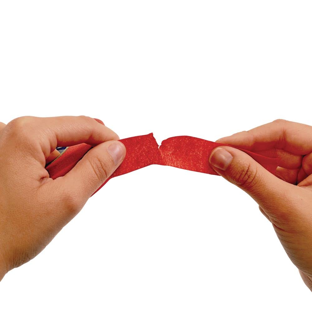 Colorations 1" Gekleurde Masking Tape Rood (Item # COTAPERD