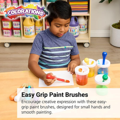 Colorations EGBRUSH Easy-Grip penselen (Pack van 10