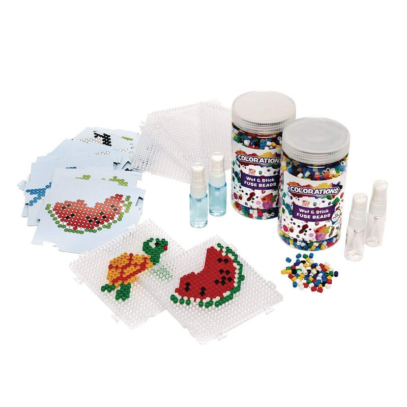 Colorations H2OFUSE Natte & Stick zekering kralen klaslokaal Pack