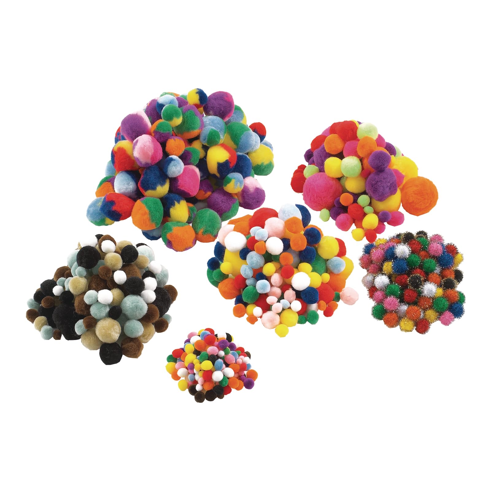 Colorations POMPACK Pom-Pom - Juego de accesorios para el aula (700 unidades