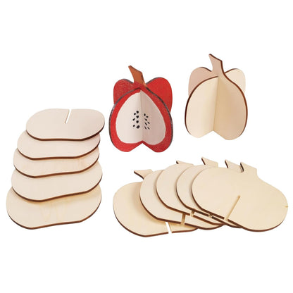Kleurplaten Gemakkelijk te bouwen 2-delige pompoen, set van 6, voor decoratie, halloween, herfst, Thanksgiving, DIY, voor kinderen, klaslokaal, kunst & ambachten, projecten voor kinderen