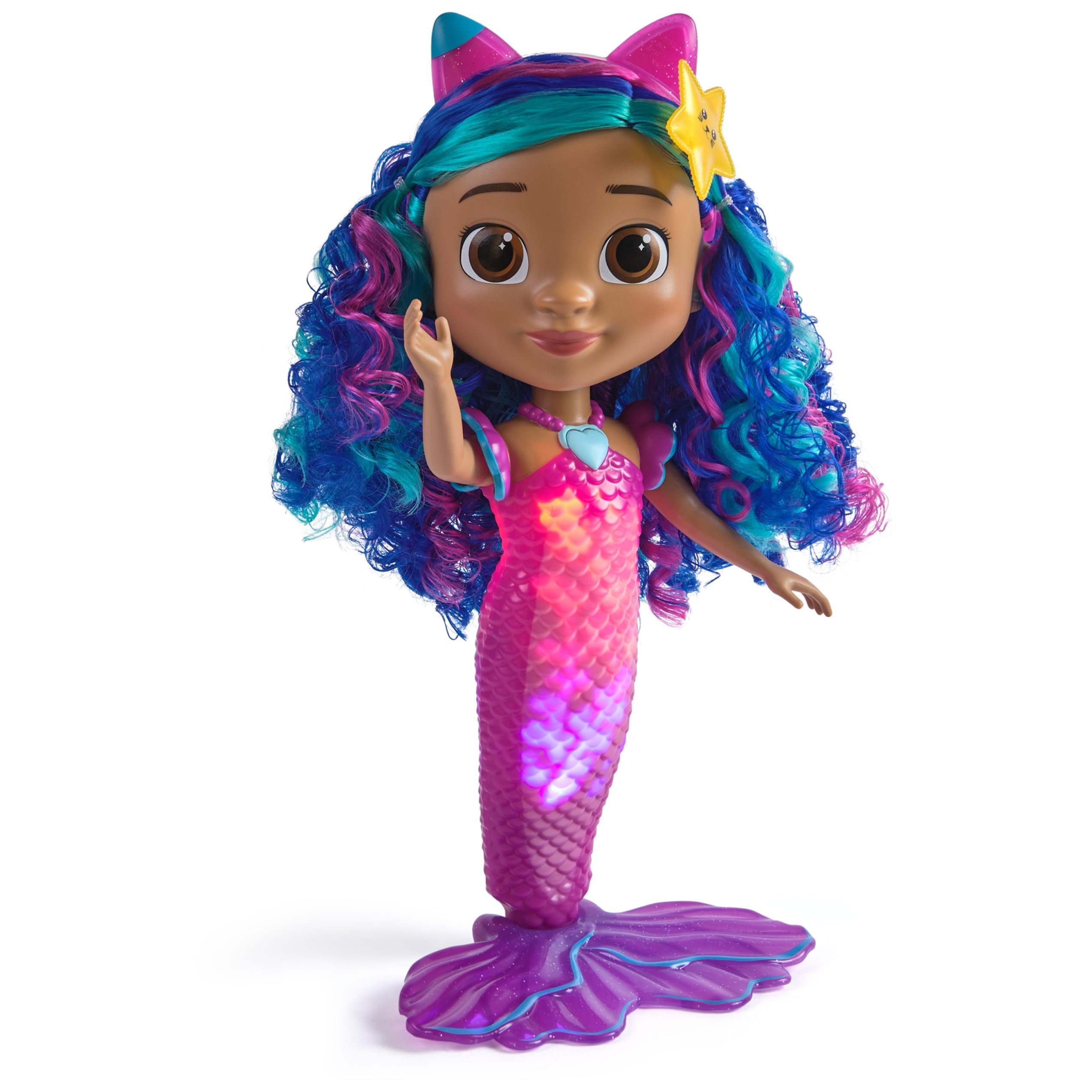 Gabby`S Movie Sing & Shine Mermaid Gabby Doll 36Cm (6074338)