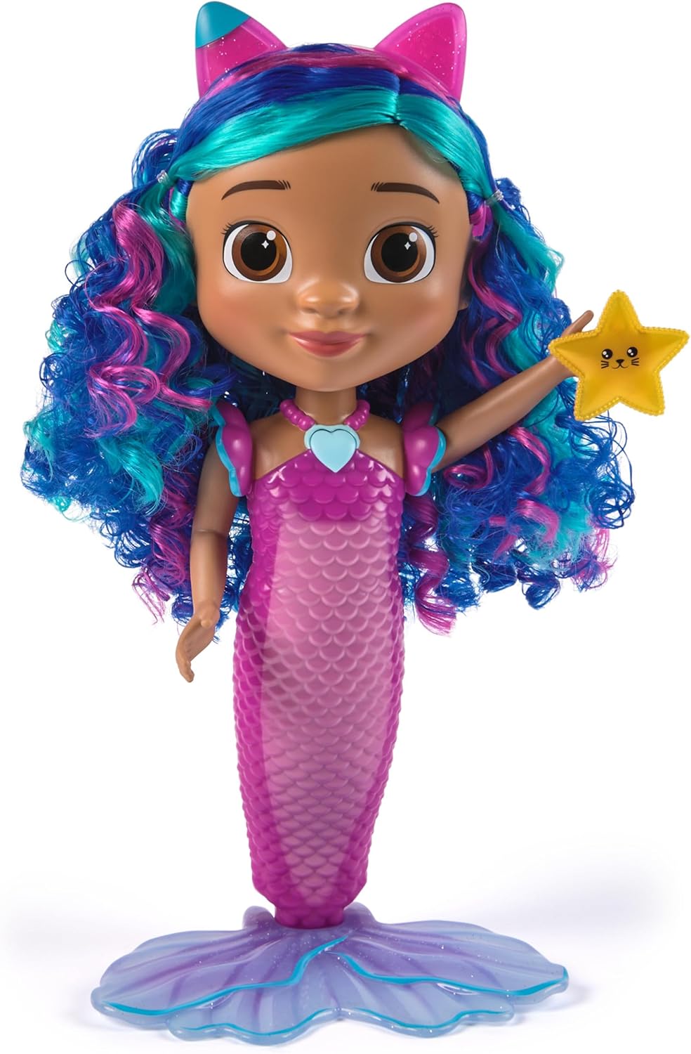Gabby`S Movie Sing & Shine Mermaid Gabby Doll 36Cm (6074338)
