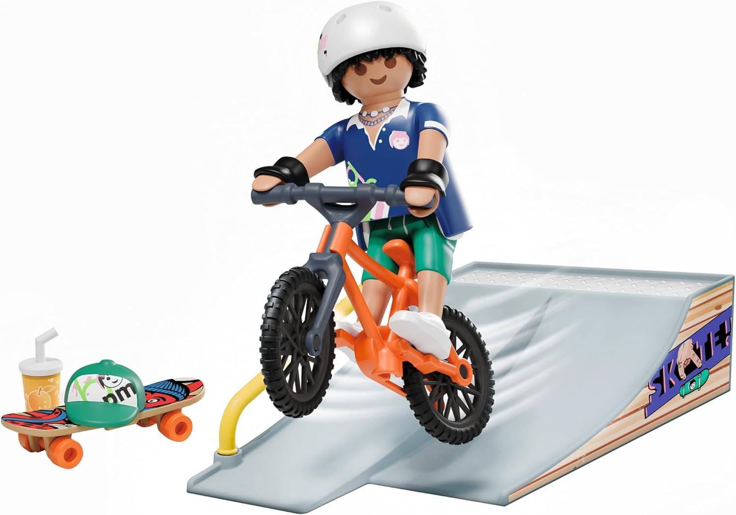 Playmobil - My Life: Skateboarder With Ramp (71798)