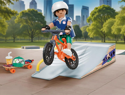 Playmobil - My Life: Skateboarder With Ramp (71798)