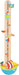 goki 60660 - meetlat piraten AHOI van hout, 80-150 cm voor kinderen incl. 2 klemmen als vis en papagai, schip en schattige zeelieden als motief bij de groeimeter, 92 cm x 22 cm, set van 3, vanaf 1