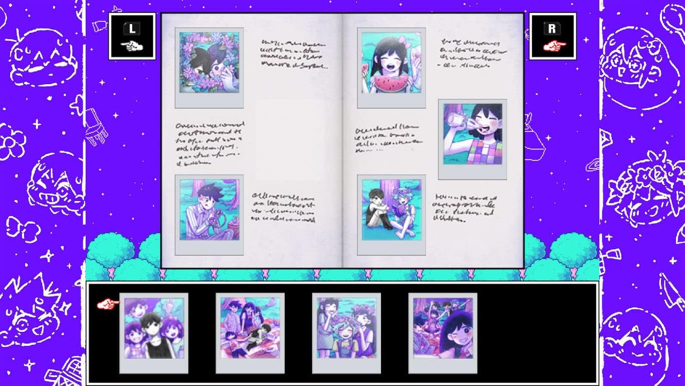 OMORI -Switch 【永久特典】取扱説明書、ステッカー 封入