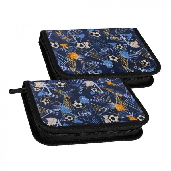 Pencil case 1 zipper 2 slippers with Foottall accessories