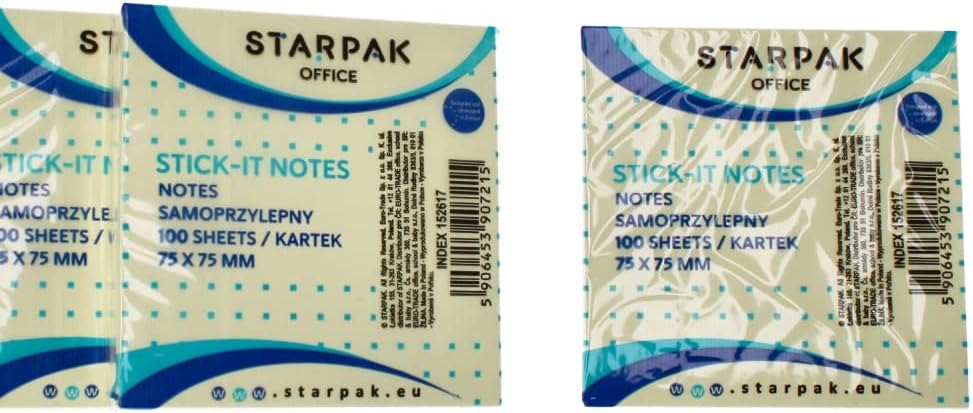 Plaknotities 76x76mm 100 vellen