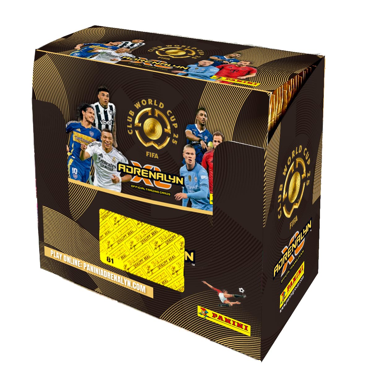 2025 Panini Adrenalyn XL Club World Cup Cards - 50-Pack Box (300 Cards