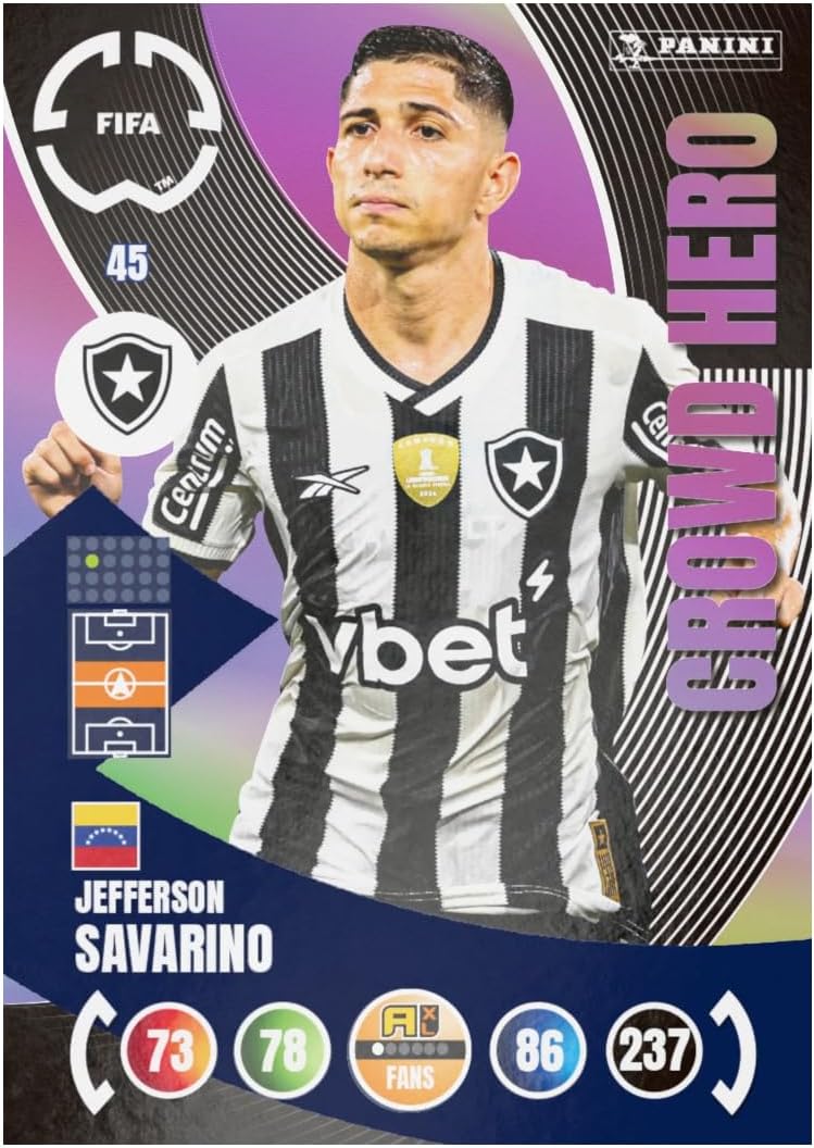 2025 Panini Adrenalyn XL Club World Cup Cards - 50-Pack Box (300 Cards
