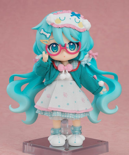 Good Smile Company Hatsune Miku Loungewear Outfit Ver. Fig. 14 cm Character Vocal Series 01 Hatsune Miku Nendoroid Doll
