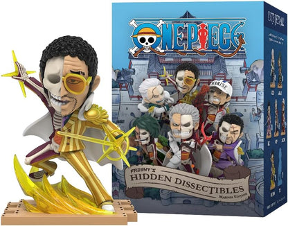 Mighty Jaxx Freeny's Hidden Dissectibles One Piece Series 8 (Marines Edition) | Sealed Tray of 6 - Contains No Duplicates | Blind Box Collectible Figurines