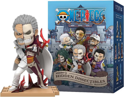 Mighty Jaxx Freeny's Hidden Dissectibles One Piece Series 8 (Marines Edition) | Sealed Tray of 6 - Contains No Duplicates | Blind Box Collectible Figurines