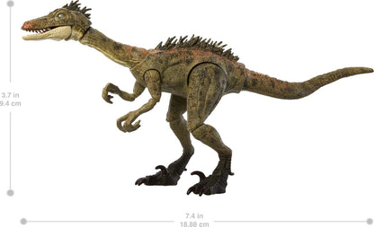 Mattel Jurassic World Hammond Collection Dinosaur Action Figure Toy Troodon Species Age 8+, Premium Movie Design Glass Eyes & 14 Points Articulation, JDJ11