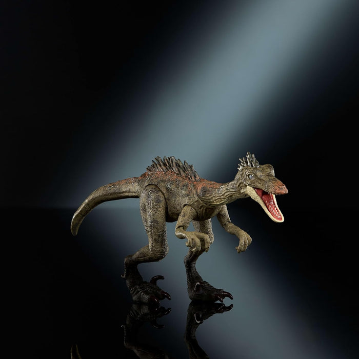 Mattel Jurassic World Hammond Collection Dinosaur Action Figure Toy Troodon Species Age 8+, Premium Movie Design Glass Eyes & 14 Points Articulation, JDJ11
