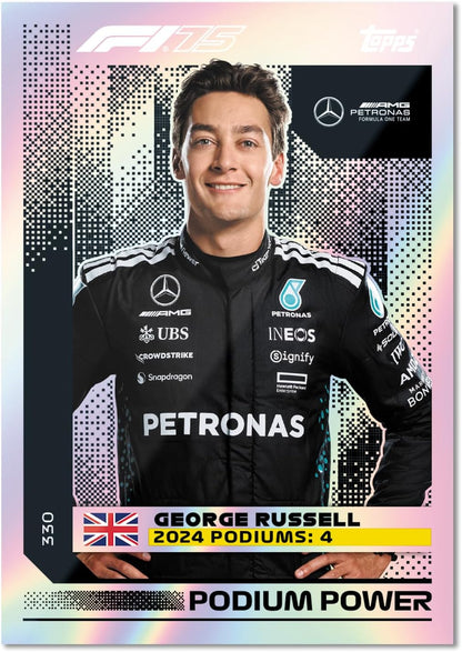 Topps Turbo Attax Formula 1 2025 - Mega Tin - Lightning Lids - contains 66 cards including 6 LE's and 4 Exclusive 'Lightning Lids' Cards!