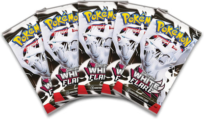 Pokémon TCG: Scarlet & Violet—White Flare Binder Collection (Reshiram Binder & 5 Booster Packs