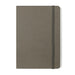 Silvine A5 Executive Hardback Notebook / Journal Grey. 160 Lined Pages of 90gsm Premium Ivory Paper