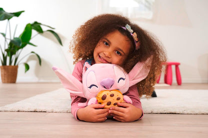 Disney Angel with Cookie, 25 cm Plush Figure, Suitable from the First Months of Life