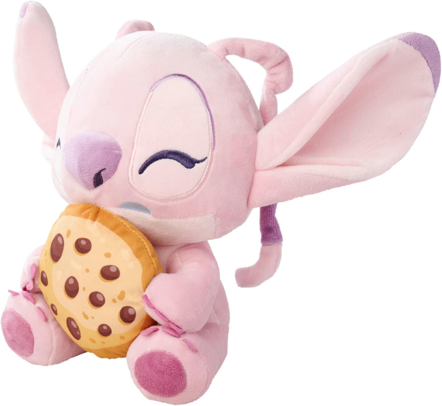 Disney Angel with Cookie, 25 cm Plush Figure, Suitable from the First Months of Life
