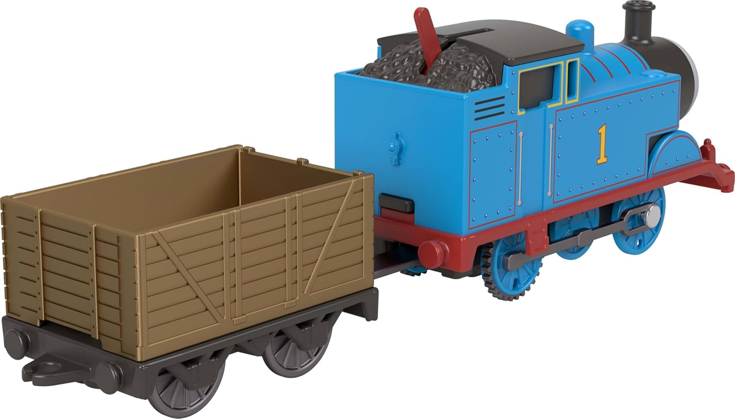 Thomas Thomas Engine Motorised Metal Freight Locomotive & Cargo Wagon Classic Series Character for Kids 3+ Years JGF93