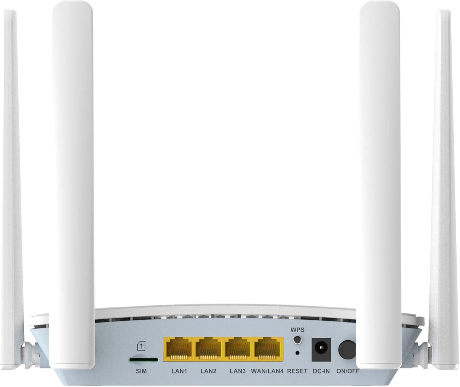 D-Link G403C Router 4G LTE N300, con download fino a 150 Mbps, Wi-Fi N300, Porte LAN fast Ehernet, WAN Failover, WPA3, Sbloccato