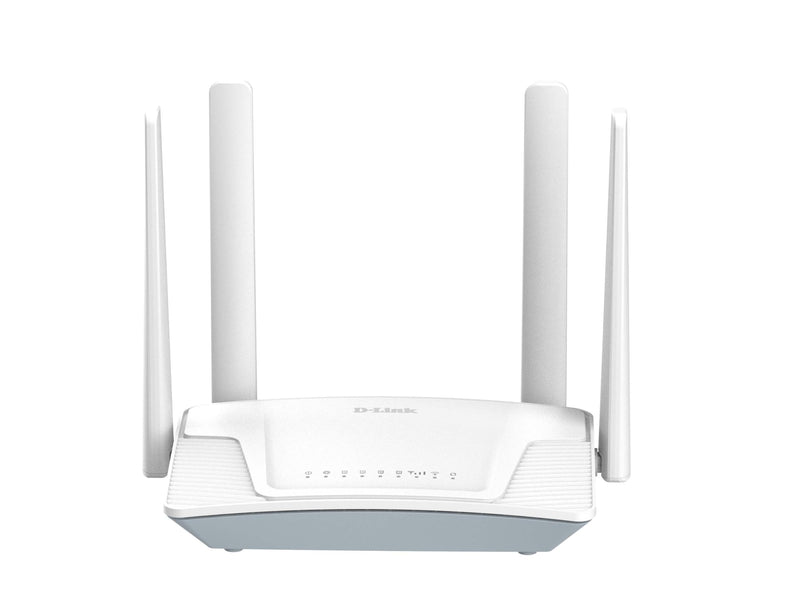 D-Link G403C Router 4G LTE N300, con download fino a 150 Mbps, Wi-Fi N300, Porte LAN fast Ehernet, WAN Failover, WPA3, Sbloccato