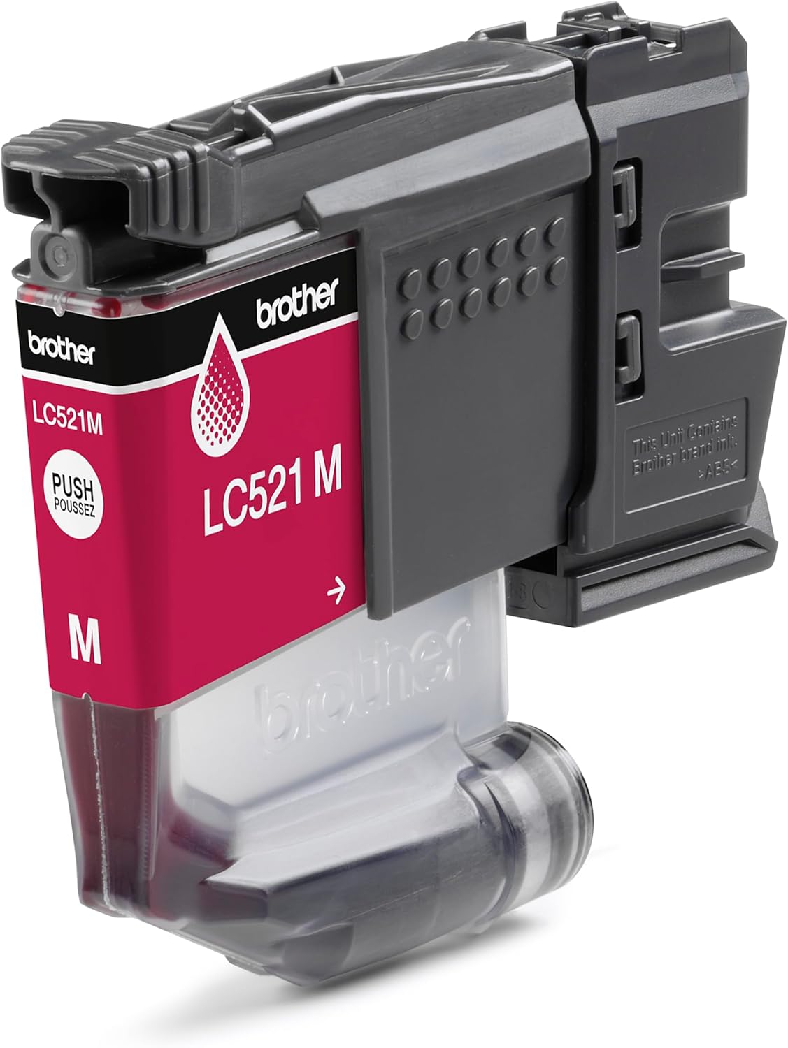 Brother LC521M Genuine Ink Cartridge - Magenta