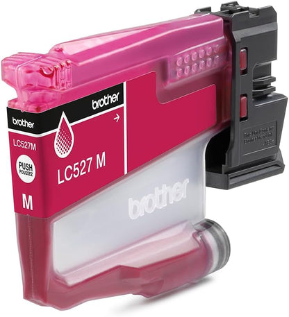 Brother LC527M | Cartuccia ink | Colore Magenta | da 900 pagine | per stampanti MFCJ4350DW / MFCJ4550DW